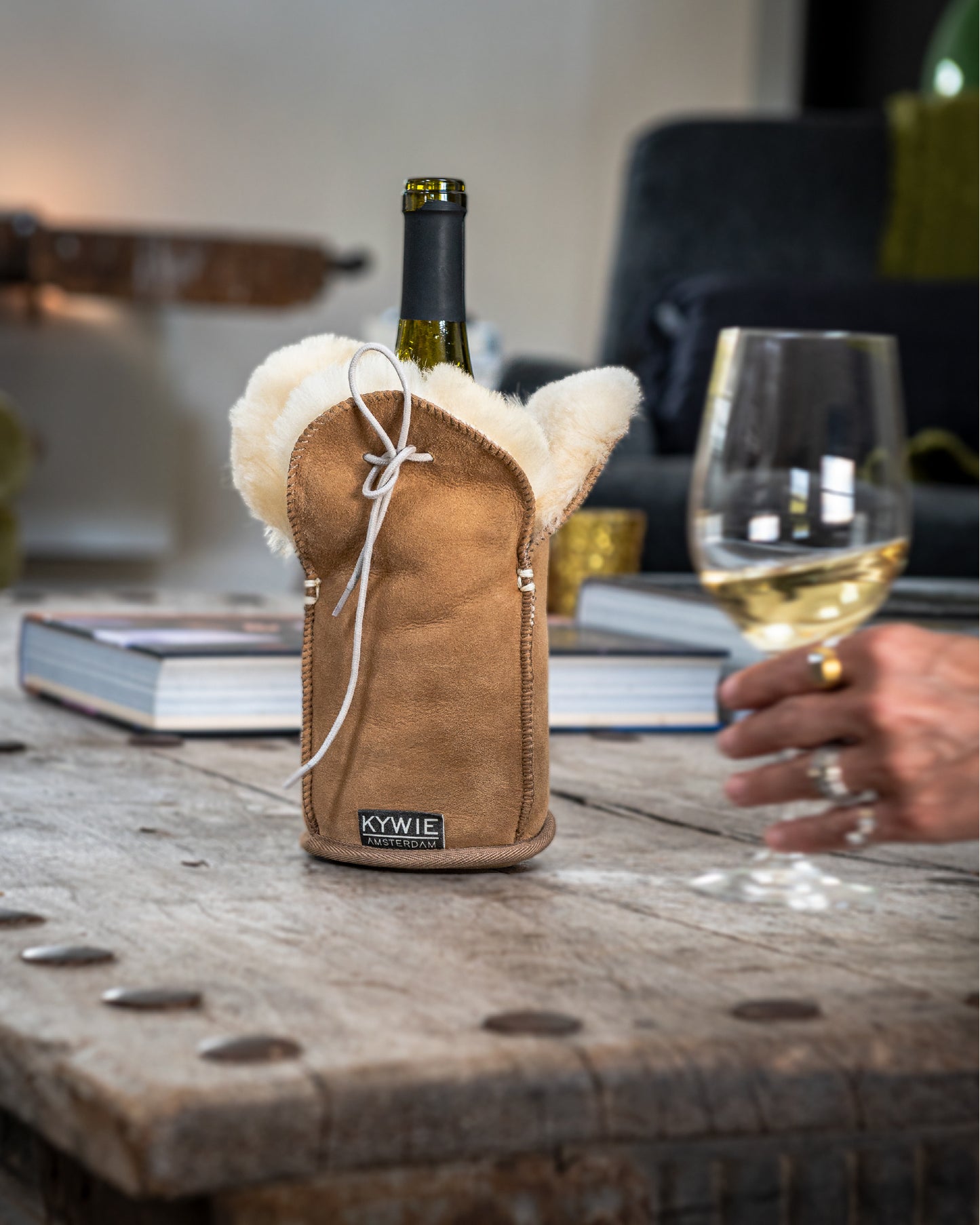 Kywie - The Wool Wine Cooler - Sparkling Wine - Camel