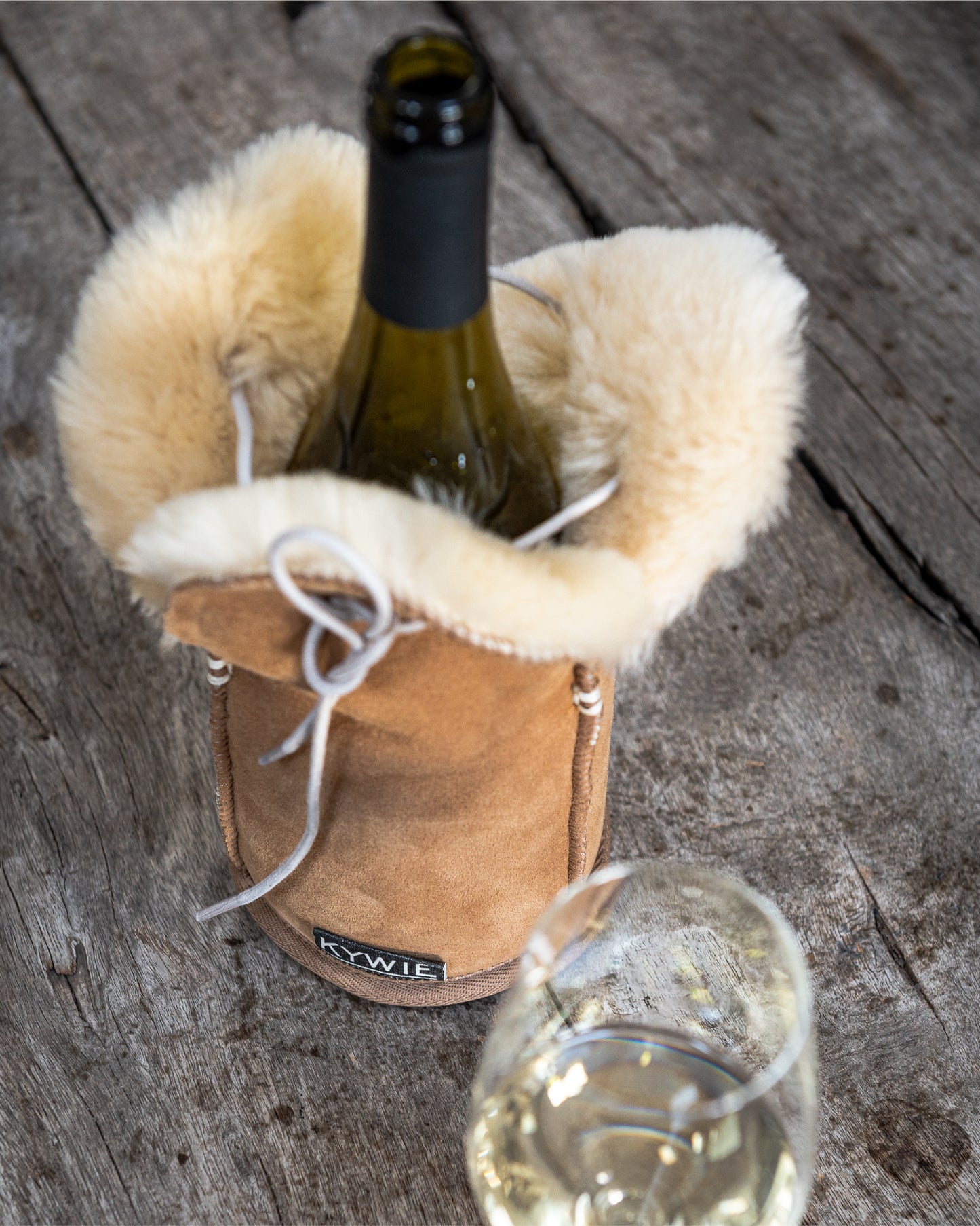 Kywie - The Wool Wine Cooler - Sparkling Wine - Camel