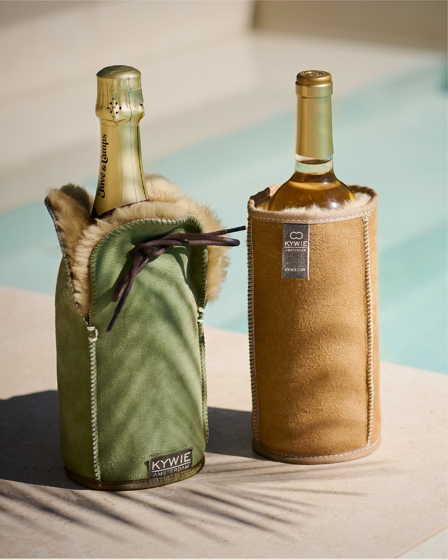 Kywie - The Wool Wine Cooler - White & Rosé Wine - Camel