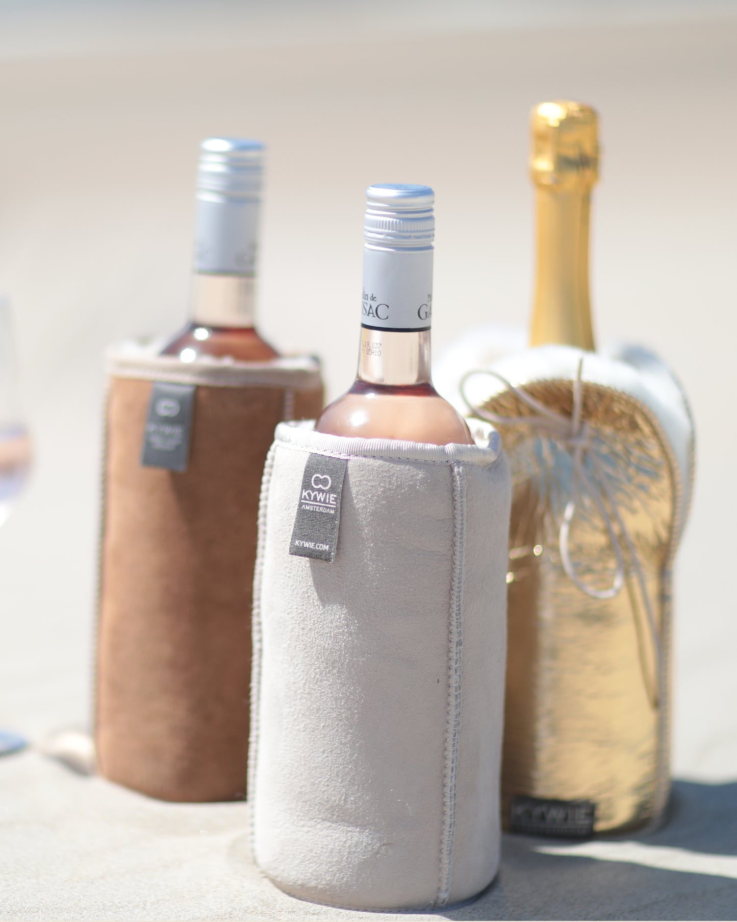 Kywie - The Wool Wine Cooler - White & Rosé Wine - Beige