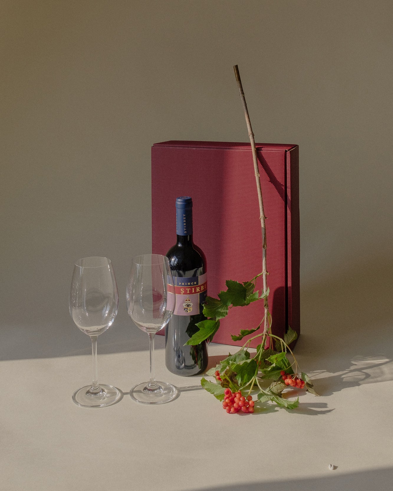 Couple Time with Red Wine - Gift Set