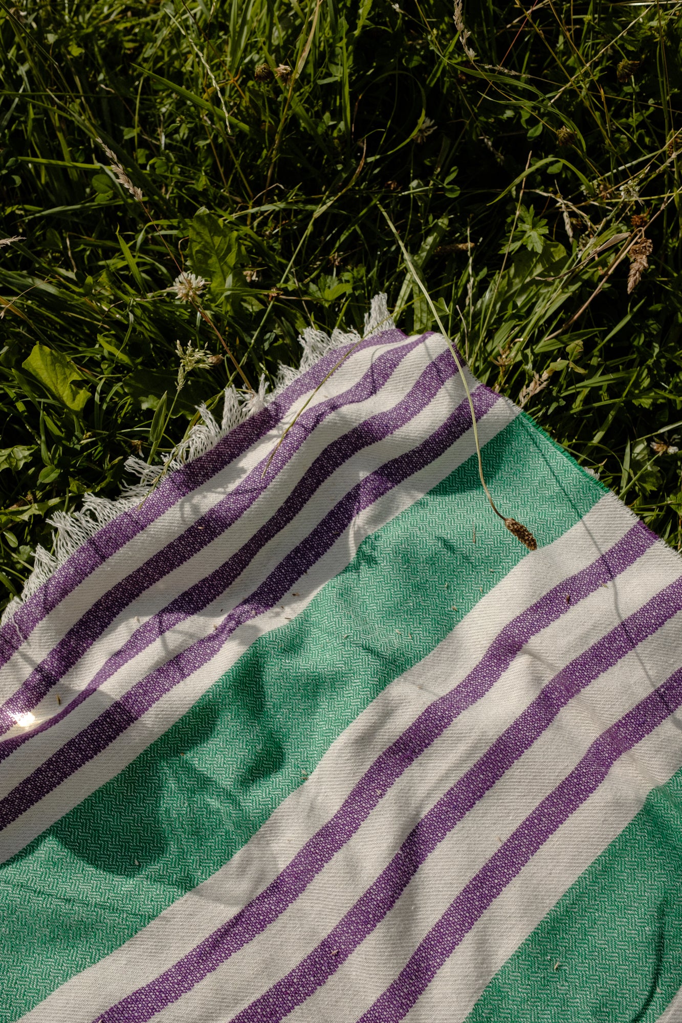 Recycled Cotton Blanket - Limited Striped Edition