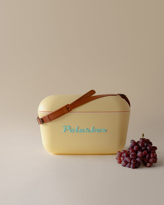 PolarBox - The Retro Cooling Box - 20L, Yellow