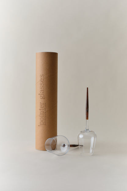 Pointer Wine Glass - Volcano Dust