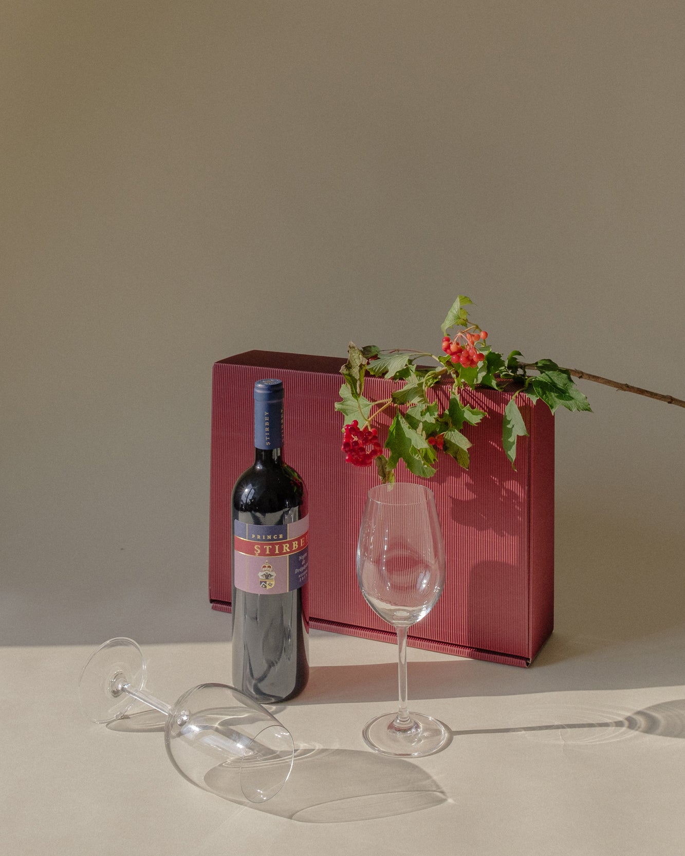Paarzeit mit Rotwein - Geschenkset
