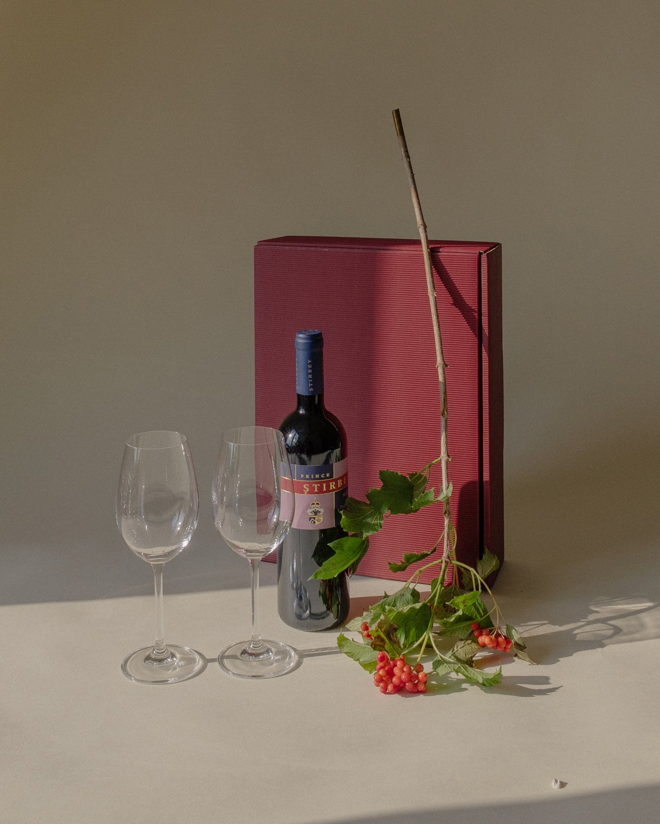 Paarzeit mit Rotwein - Geschenkset