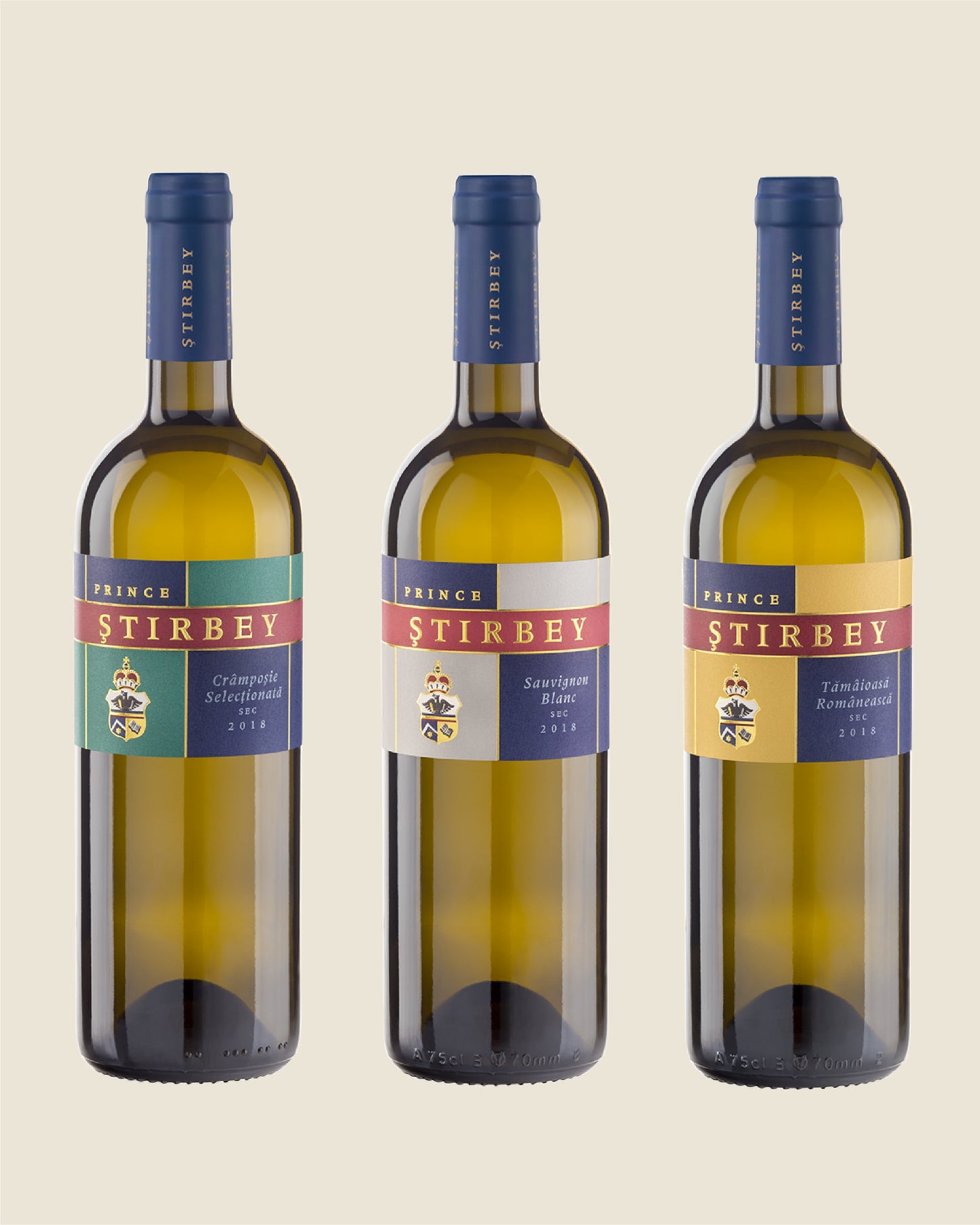 Discover PRINCE STIRBEY Whites - Cramposie + Sauvignon Blanc + Tamaioasa - Dragasani IGT, Romania