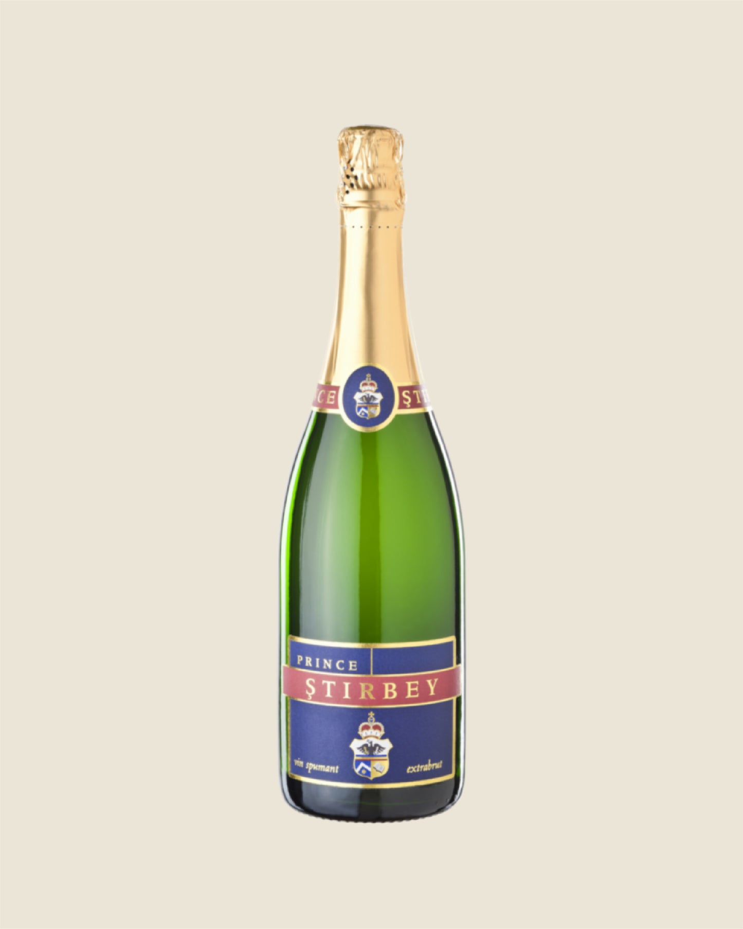 PRINCE STIRBEY - Spumante Cramposie Extrabrut Dragasani IGT, Rumänien