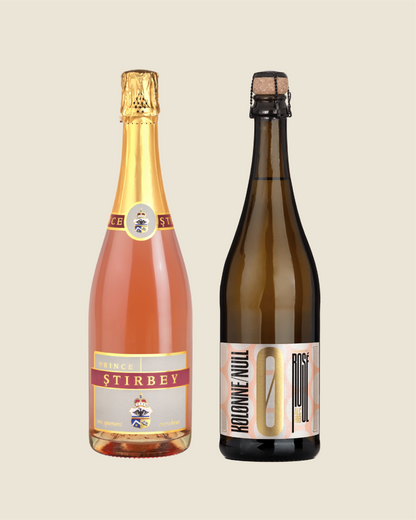 Entdecke rosé Schaumweine - mit/ohne Alkohol